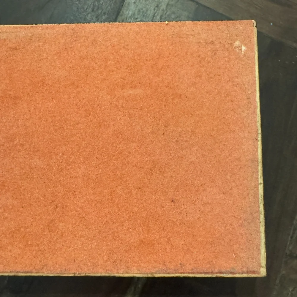 Vintage‎ Wood Brass  Leather Men's Jewelry Box 12